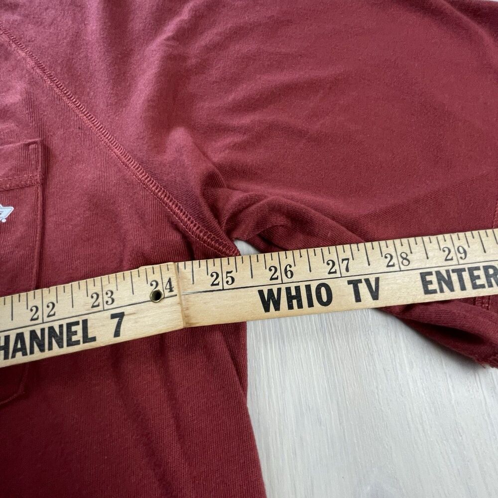 Dickies Cooling Temp IQ Shirt Mens 2XLT Red Pocket Tall Work Wear Performance - Picture 9 of 12